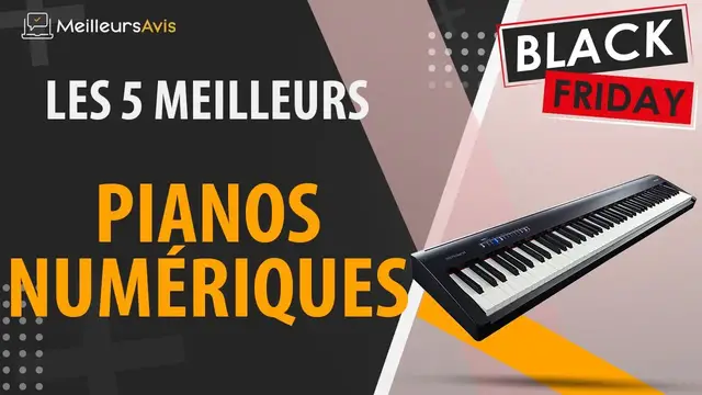 Video thumbnail for 🚩 MEILLEUR PIANO NUMÉRIQUE - Black Friday 2022 (Comparatif & Guide d'achat)