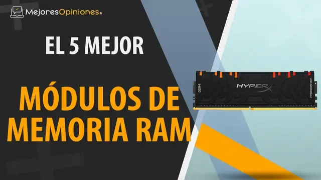 Video thumbnail for ⭐️ MEJOR MODULO DE MEMORIA RAM - Reseñas y Guía de compra (Comparativa 2022)