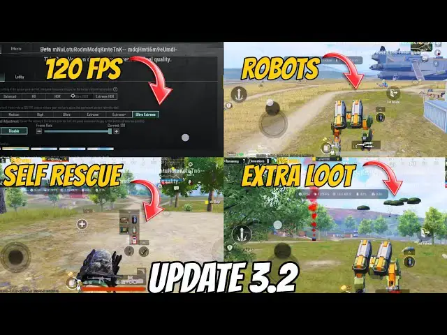 'Video thumbnail for PUBG NEW UPDATE 3.2 馃敟 120 FPS TEST 馃敟 ALL FEATURES EXPLAINED'