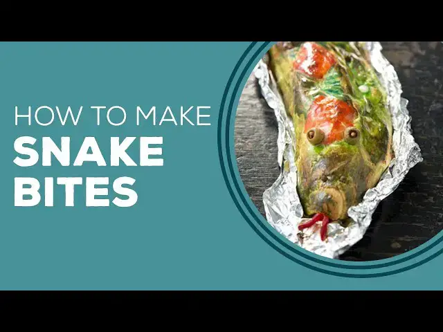Video thumbnail for Blast from the past - Halloween Snake Bites Recipe