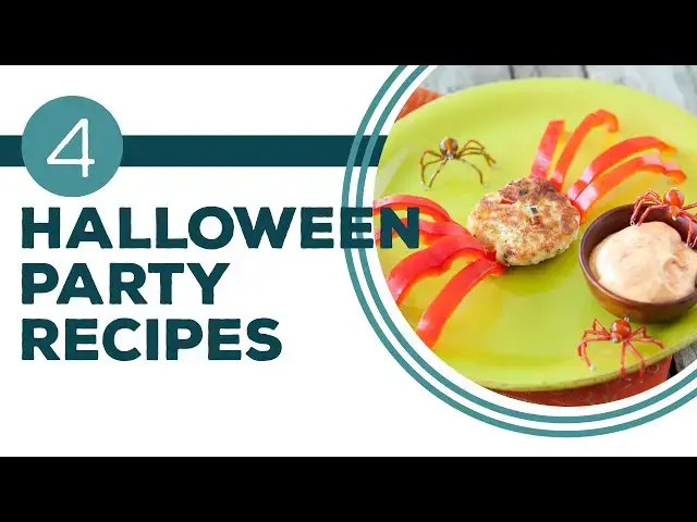 Video thumbnail for Full Episode Fridays: Hallo-Deen - 4 Halloween Party Recipes | Halloween Food Ideas