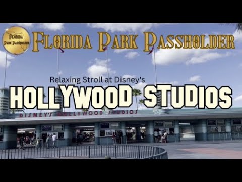 Video thumbnail for Relaxing Stroll at Disney's Hollywood Studios