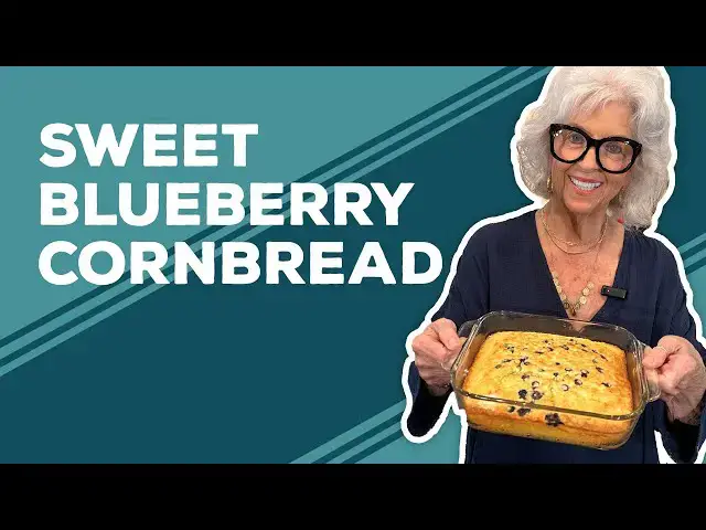 Video thumbnail for Love & Best Dishes: Sweet Blueberry Cornbread Recipe