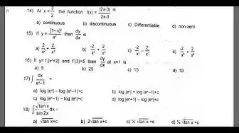 Video thumbnail for 11th Maths Second Revision Question Paper 2019-2020 | Tirunelveli District | English Medium