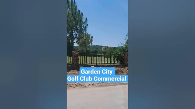 Video thumbnail for Garden City Rawalpindi | Golf Club & Commercial Area | #shorts