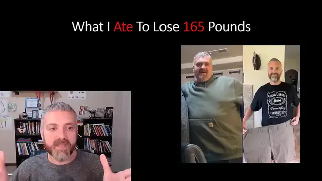 Video thumbnail for What I Ate to Lose 165 Pounds (with Alternate Day Fasting)