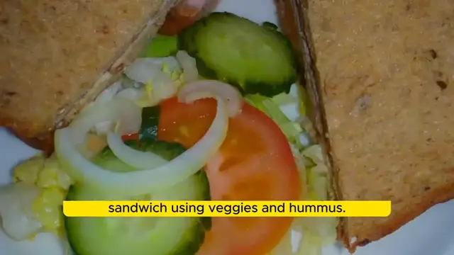 Video thumbnail for Veggie & Hummus Sandwich