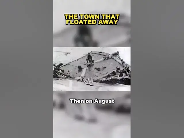 Video thumbnail for The Ghost Town That Loaded Its Houses Onto Boats #shorts