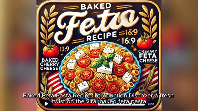 'Video thumbnail for Baked Feta Pasta Recipe'