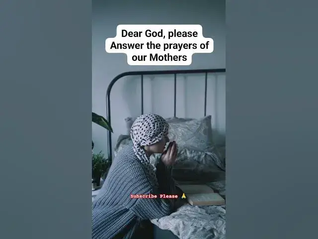 Video thumbnail for God, Answer our Mother's Prayers #johnselephilip