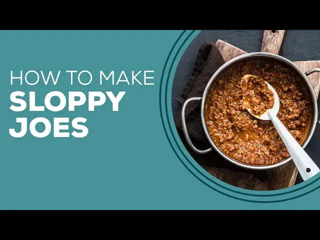 Video thumbnail for Blast from the Past: Sloppy Joes Recipe | Ground Beef Recipes for Dinner