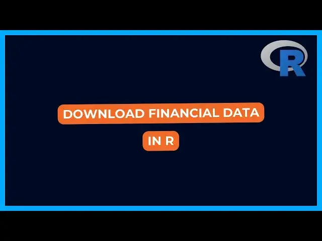 Video thumbnail for Download Financial Data in R