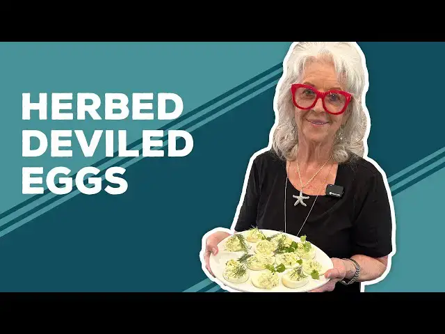 Video thumbnail for Love & Best Dishes: Herbed Deviled Eggs Recipe | Easter Food Recipes
