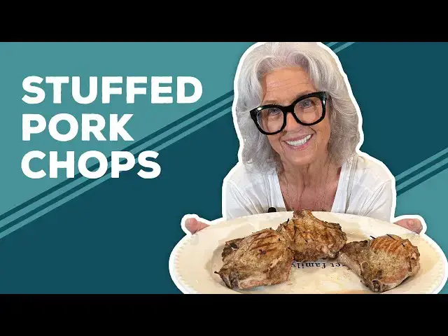 Video thumbnail for Love & Best Dishes: Stuffed Pork Chops Recipe | Pork Dinner Ideas Easy