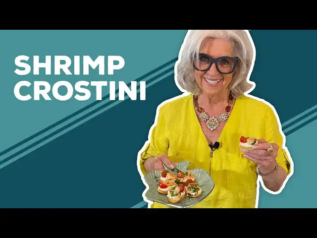 Video thumbnail for Love & Best Dishes: Shrimp Crostini Recipe | Seafood Appetizer Ideas