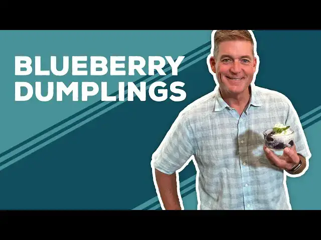 Video thumbnail for Love & Best Dishes: Blueberry Dumplings Recipe | Blueberry Desserts with Fresh Blueberries