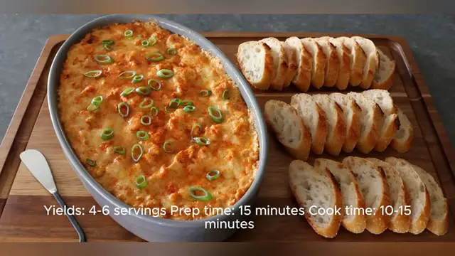 Video thumbnail for hot crab dip recipe