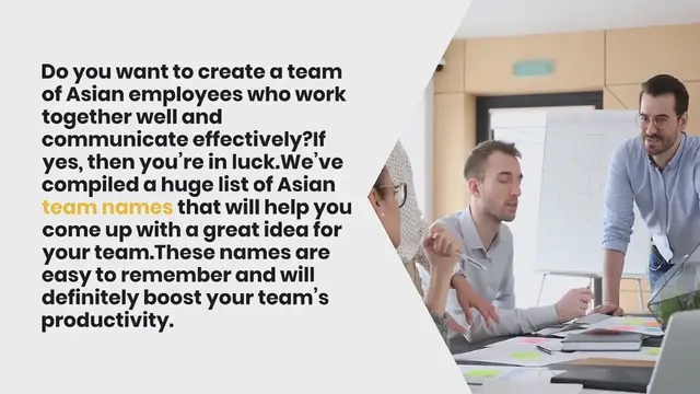 Video thumbnail for 300+ Catchy And Best Asian Team Names Ideas