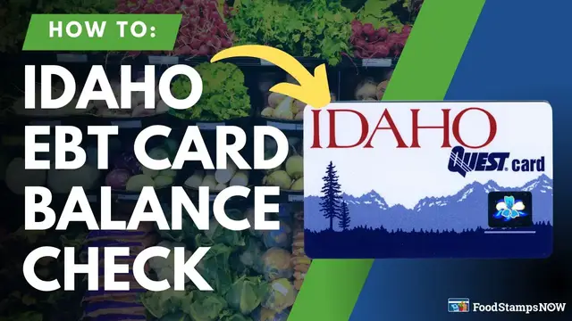 Video thumbnail for Idaho EBT Balance Check Instructions