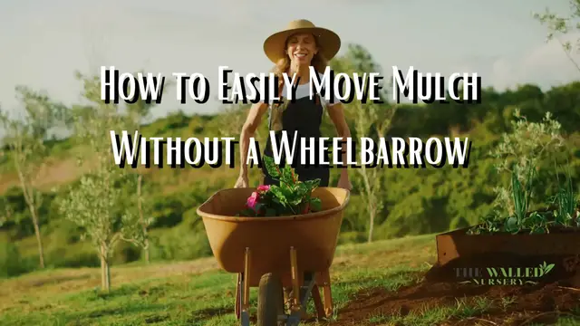 'Video thumbnail for How To Move Mulch Without a Wheelbarrow Easily?'