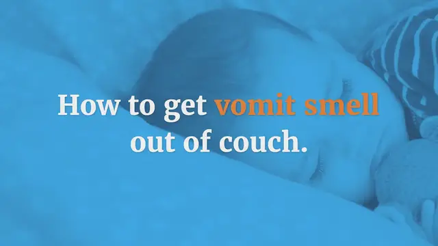 Video thumbnail for How to get vomit smell out of couch