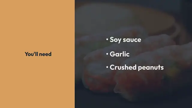 Video thumbnail for Goi Cuon with Shrimp and Mint