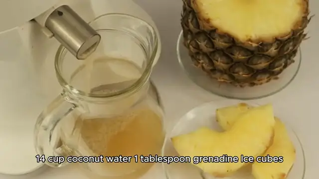 'Video thumbnail for mocktail recipe'