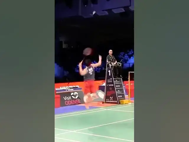 Video thumbnail for Kento Momota's Amazing Backcourt Footwork #badminton #badmintonplayer #kentomomota #footwork