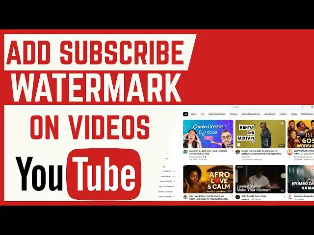 Video thumbnail for How To Add Subscribe Watermark On YouTube Videos