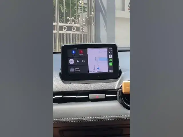 Video thumbnail for เปิดรั้วด้วย CarPlay ง่าย ๆ แค่กดจากจอรถ | ismartgate