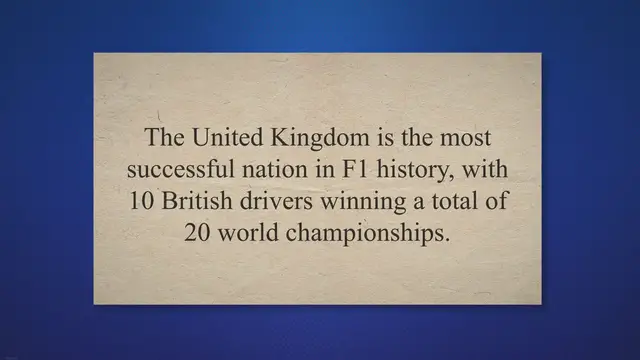 'Video thumbnail for British F1 Drivers'