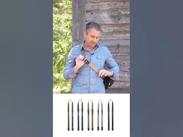 'Video thumbnail for Peak Design Camera Straps...Now in Coyote!  #peakdesign  #coyote  #camera #photography #dustinabbott'