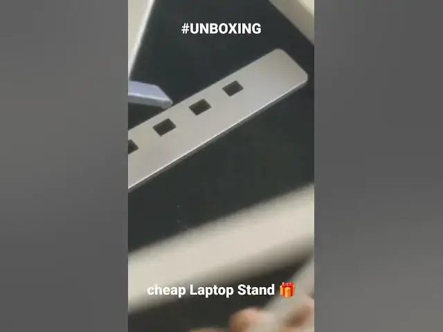 'Video thumbnail for cheap laptop stand Unboxing by @Techntel #shorts'