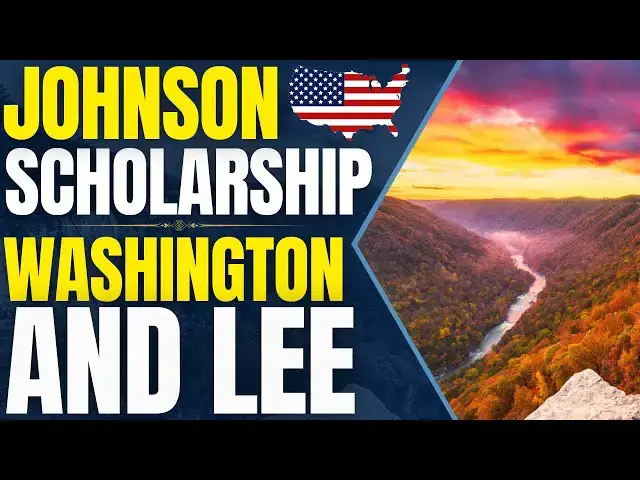 Video thumbnail for Johnson Scholarship Program at Washington and Lee University | Study in the USA