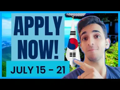 'Video thumbnail for Currently Open Scholarships for International Students - July 15 - 21'
