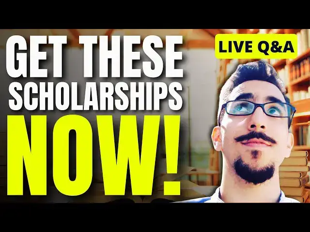 Video thumbnail for Apply for these Scholarships Now!