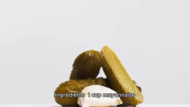 Video thumbnail for recipe for tartar sauce