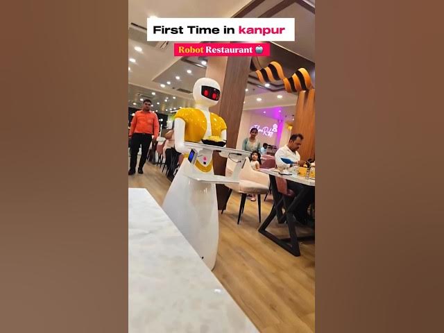 Video thumbnail for First time in kanpur Robot Restaurant 🤖 is now open our city 😍Lajpat nagar kanpur#shorts#shortsfeed