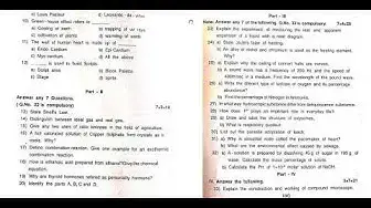 Video thumbnail for 10th Science Second Revision Question Paper 2019-2020 | Krishnagiri District | English Medium