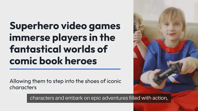 Video thumbnail for Superhero Video Games