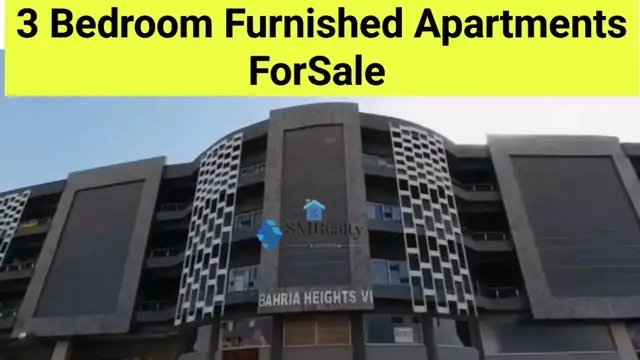 'Video thumbnail for Three Bedroom  Furnished Apartments  For Sale In Bahria Town Rawalpindi Phase 8'