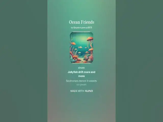 Video thumbnail for Ocean Friends