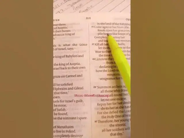 Video thumbnail for Arsenal of God #story #God #johnselephilip #Jesus Jeremiah 50:25