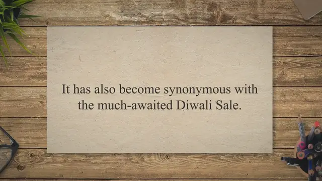 'Video thumbnail for Diwali Sale Offer 2023: Unveiling the Best Deals on Flipkart, Amazon, Myntra, and Meesho'
