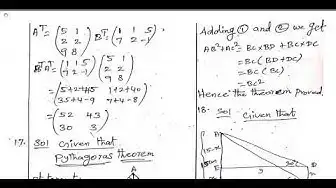 Video thumbnail for 10th Maths 2nd MidTerm Answer Keys 2019-20 | Thiruvannamalai District | English Medium