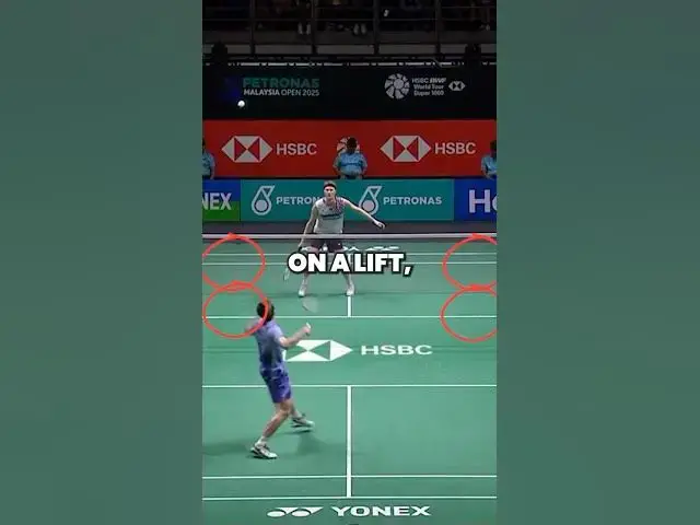 Video thumbnail for Risky Vs. Safe Shots In Badminton #badminton #badmintonplayer #badmintontechnique