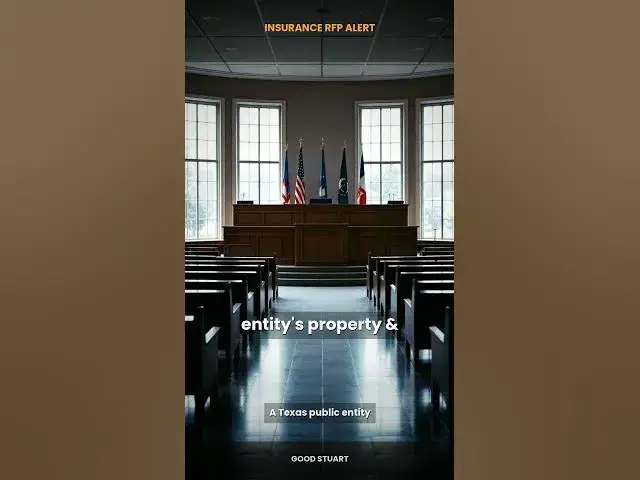 Video thumbnail for 🚨 Texas Property & Casualty RFP — up to $150K/yr if you win