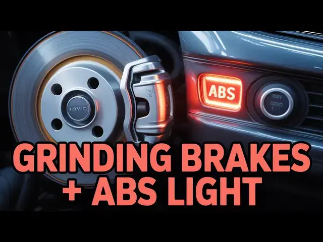 'Video thumbnail for Grinding brakes + ABS light on Honda Civic'