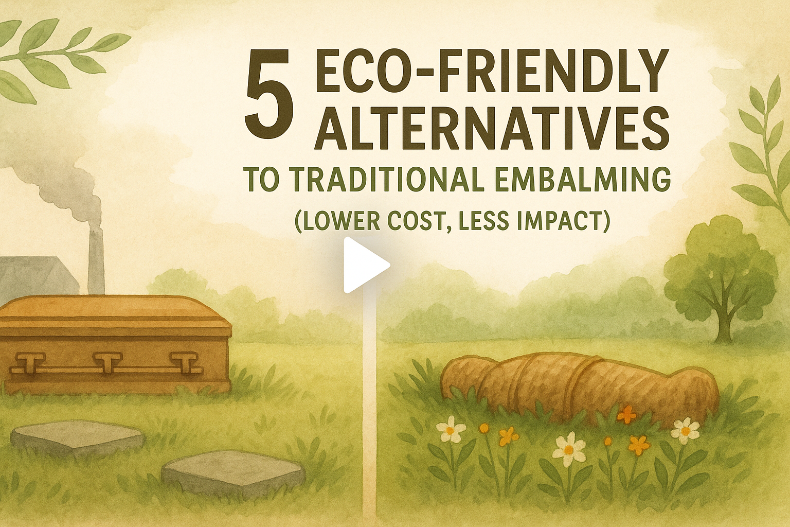 Video thumbnail for 5 Eco-Friendly Alternatives to Traditional Embalming (Lower Cost, Less Impact)