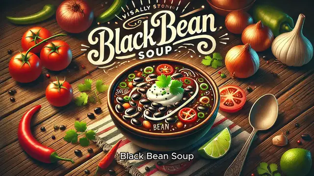 Video thumbnail for Black Bean Soup